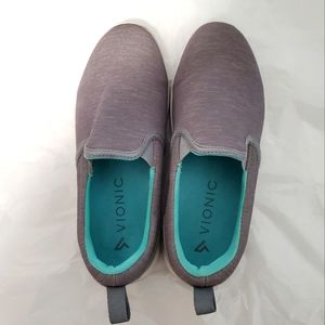 Vionic Gray Slip On Shoes